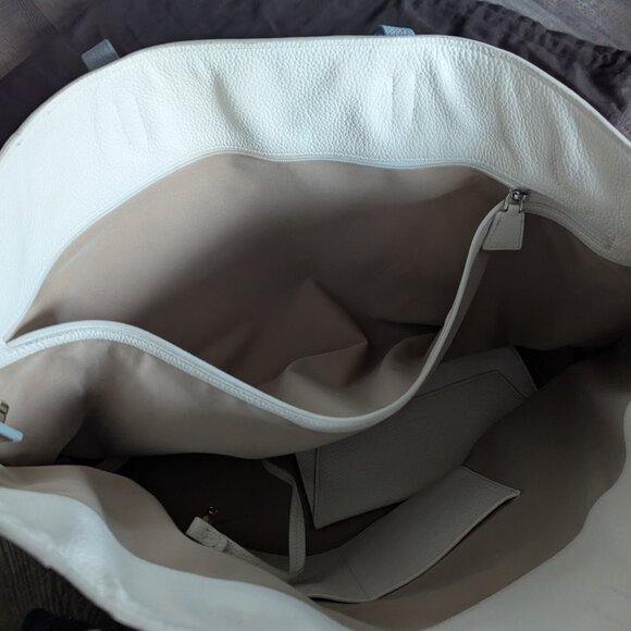 Akris Ai Medium Leather Shoulder Tote Special Edition Avant Garde Patchwork - Picture 8 of 16